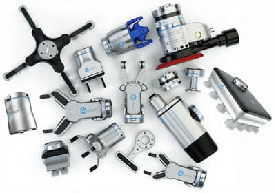 OnRobot end-of-arm tooling collection — grippers, sensors, and tool changers